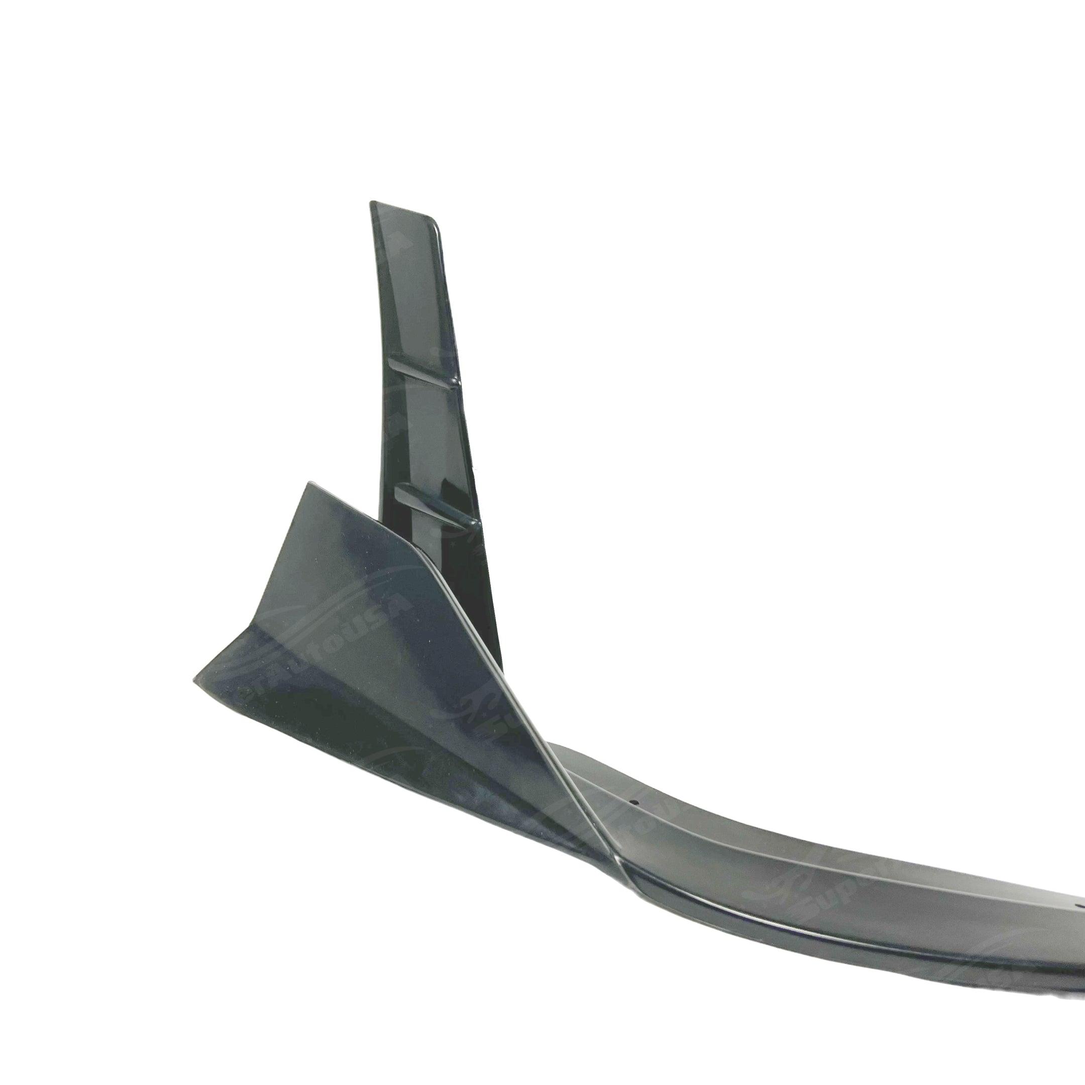 Front Bumper Spoiler Splitter 1pc Lip w/ Corner Splitter Fits 2022-2025 Toyota GR Corolla PU