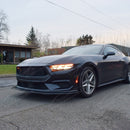 Fits Ford Mustang 2024-2025 Real Carbon Fiber Front Splitter Lip Spoiler (1pc)-15