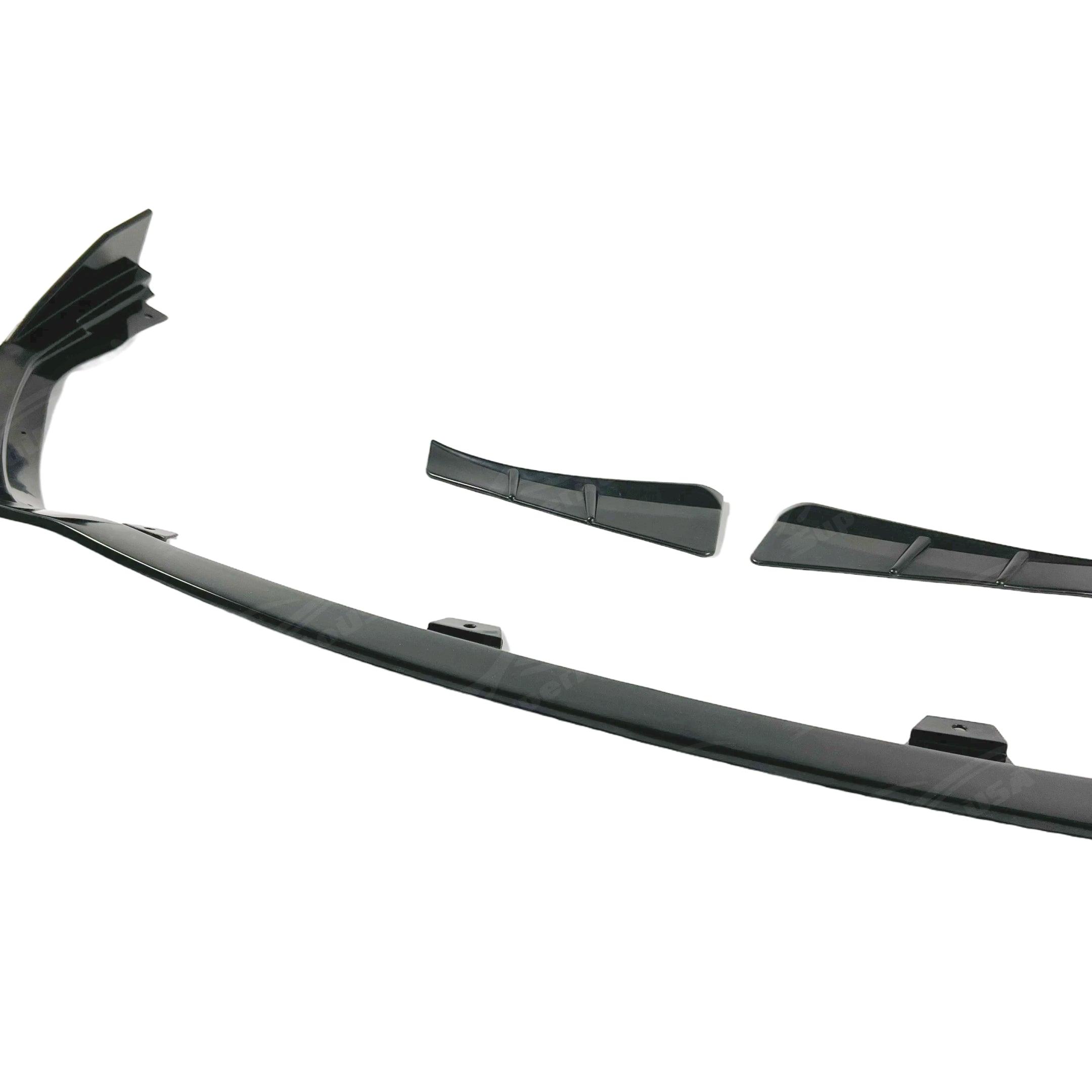 Front Bumper Spoiler Splitter 1pc Lip w/ Corner Splitter Fits 2022-2025 Toyota GR Corolla PU