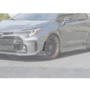 Front Corner Splitter Fits 2022-2025 Toyota GR Corolla Real Carbon Fiber-3