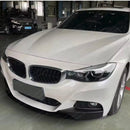 Fit 2014-2019 BMW F34 3 Series GT MP Style Front Bumper Spoiler Lip Corner Splitters Gloss Black-11