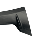 Car lips in matte black on a 2015-2020 BMW M4 F82, showcasing the Lower Front Air Dam Chin Splitter Kit for enhanced performance.