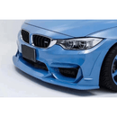 Se adapta a los modelos BMW M3 F80 M4 F83 F82 2015-2020. Alerones laterales delanteros en negro brillante -6