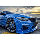 Se adapta a los modelos BMW M3 F80 M4 F83 F82 2015-2020. Alerones laterales delanteros en negro brillante -10