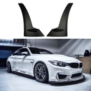 Se adapta a los modelos BMW M3 F80 M4 F83 F82 2015-2020. Alerones laterales delanteros en negro brillante -1