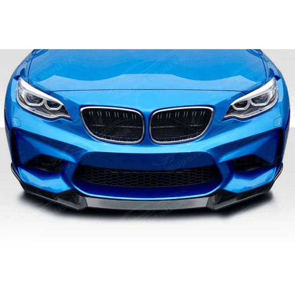 Fits 2019-21 BMW F87 M2 CS Style Front Bumper Lip Splitter