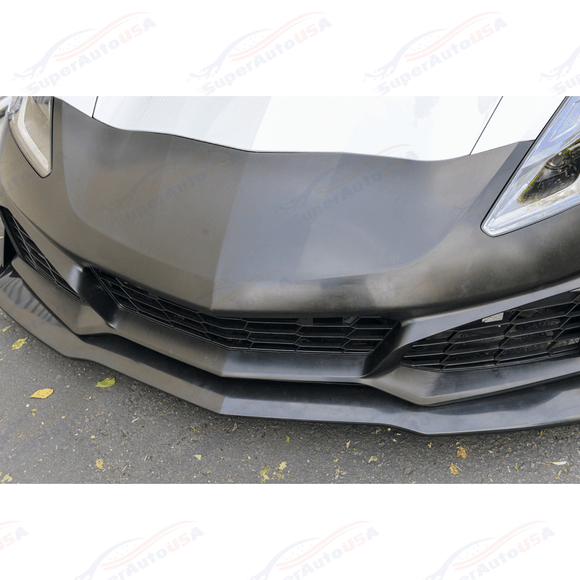 Compatible con el kit de parachoques delantero estilo ZR1 de Corvette C7 2014-2019 