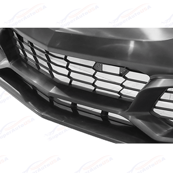 Fits Corvette C7 ZR1 Style Front Bumper Side Skirts Rear Spoiler Full Body Kit