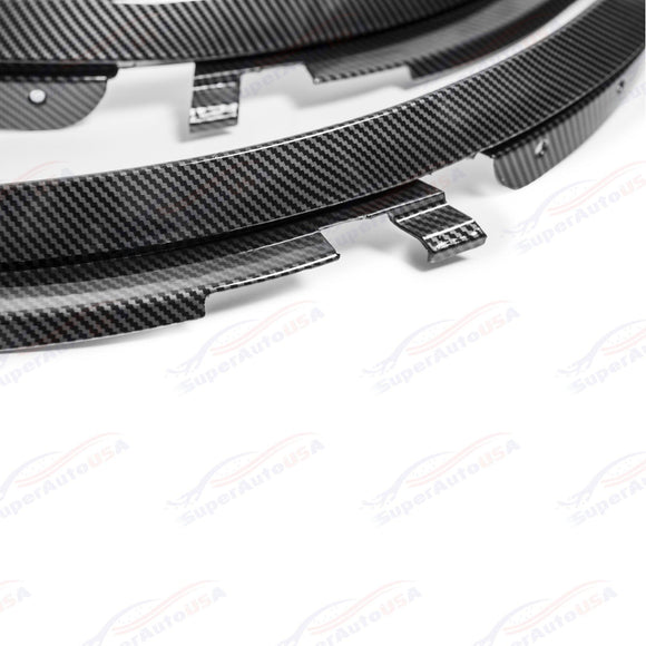 Fits Chevrolet Corvette C7 Front Fender Flares Wheel Cover Trim