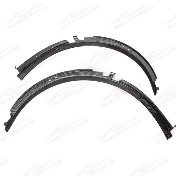 Fits Chevrolet Corvette C7 Front Fender Flares Wheel Cover Trim