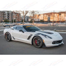 Fits Chevrolet Corvette C7 Front Fender Flares Wheel Cover Trim-11