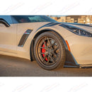 Fits Chevrolet Corvette C7 Front Fender Flares Wheel Cover Trim-17