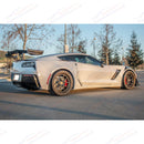 Fits Chevrolet Corvette C7 Front Fender Flares Wheel Cover Trim-19
