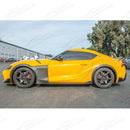 Fits 2020-Up Toyota GR Supra Carbon Fiber Add-on Side Fender Flare-14