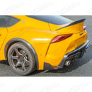 Fits 2020-Up Toyota GR Supra Carbon Fiber Add-on Side Fender Flare-8