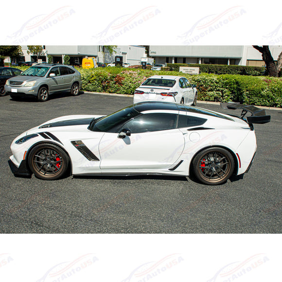 Fits 2014-2019 Chevrolet Corvette Rear Quarter Fender Flare Trim Cover