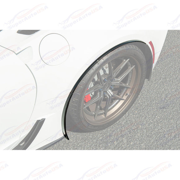 Fits 2014-2019 Chevrolet Corvette Rear Quarter Fender Flare Trim Cover