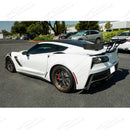 Fits 2014-2019 Chevrolet Corvette Rear Quarter Fender Flare Trim Cover-9