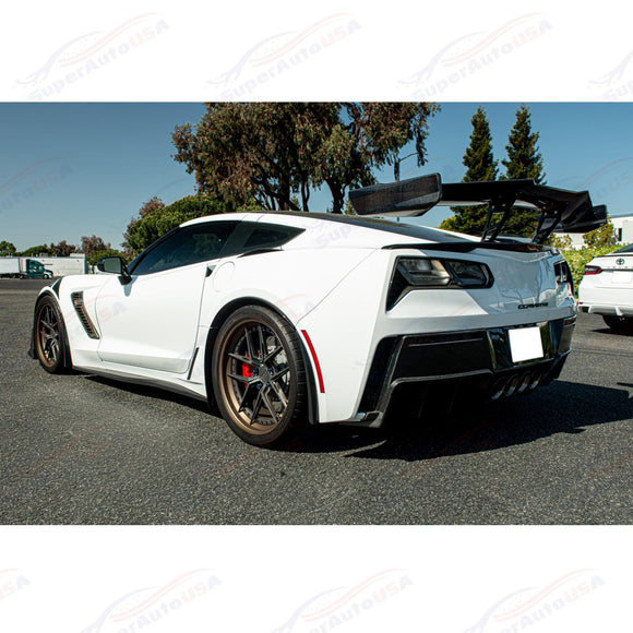 Fits 2014-2019 Chevrolet Corvette Rear Quarter Fender Flare Trim Cover