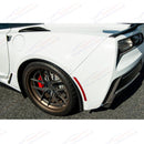 Fits 2014-2019 Chevrolet Corvette Rear Quarter Fender Flare Trim Cover-17