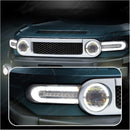 Se adapta al conjunto secuencial de luces delanteras LED completas Toyota FJ Cruiser 2007-2014 -8