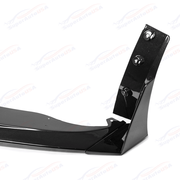 Fits Corvette C7 Carbon Flash Front Lip W/ Stage 3 Wicker-bill Side Winglets