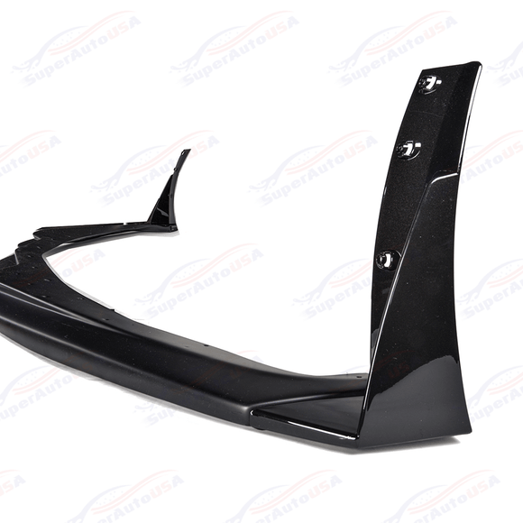 Fits Corvette C7 Carbon Flash Front Lip W/ Stage 3 Wicker-bill Side Winglets