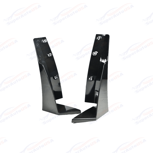 Fits Corvette C7 Carbon Flash Front Lip W/ Stage 3 Wicker-bill Side Winglets