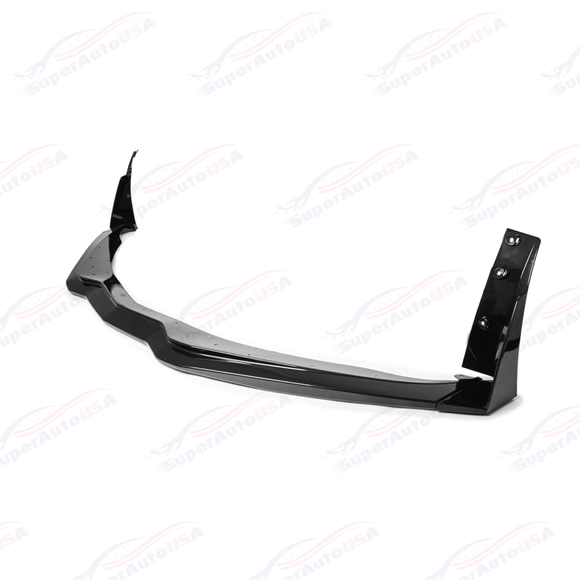 Fits Corvette C7 Carbon Flash Front Lip W/ Stage 3 Wicker-bill Side Winglets