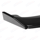 Fits Corvette C7 Stage 2 Carbon Flash Black Front Bumper Lip W/ Side Winglets-4