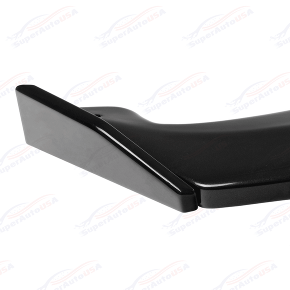 Fits Corvette C7 Stage 2 Carbon Flash Black Front Bumper Lip W/ Side Winglets
