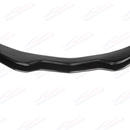 Fits Corvette C7 Stage 2 Carbon Flash Black Front Bumper Lip W/ Side Winglets-3