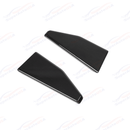 Fits Corvette C7 Stage 2 Carbon Flash Black Front Bumper Lip W/ Side Winglets-5