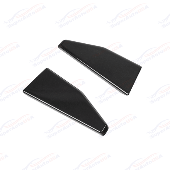 Fits Corvette C7 Stage 2 Carbon Flash Black Front Bumper Lip W/ Side Winglets