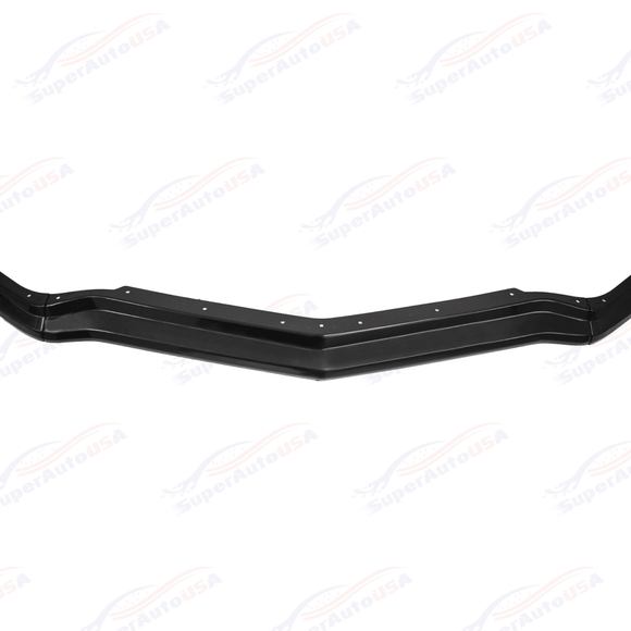 Fits 2020-Up Chevrolet Corvette C8 Z51 Style Front Bumper Lip Splitter