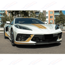 Fits 2020-Up Chevrolet Corvette C8 Z51 Style Front Bumper Lip Splitter-22