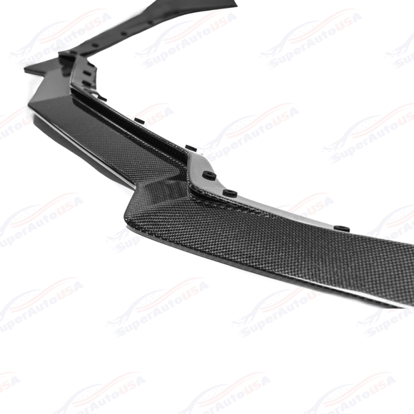 Fits 20-Up Corvette C8 5VM Front Bumper Lip Splitter (2 Pcs)