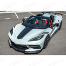 Fits 20-Up Corvette C8 5VM Front Bumper Lip Splitter (2 Pcs)-6