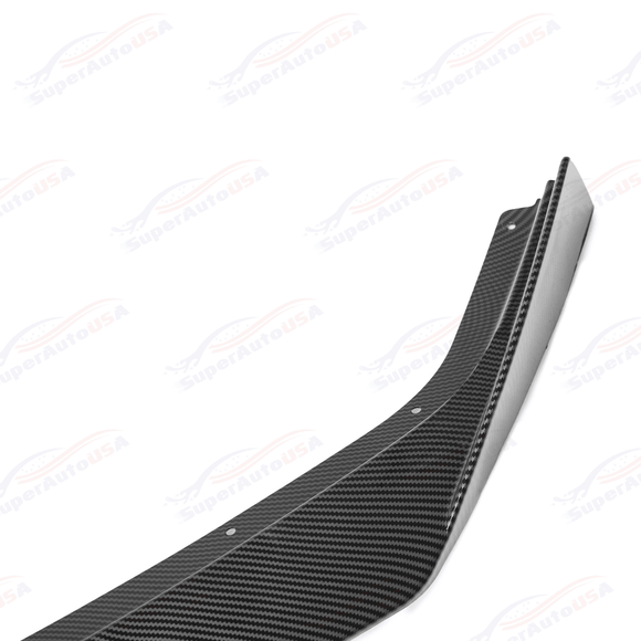 Fits 20-Up Corvette C8 5VM Front Bumper Lip Splitter (2 Pcs)