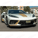Fits 20-Up Corvette C8 5VM Front Bumper Lip Splitter (2 Pcs)-24