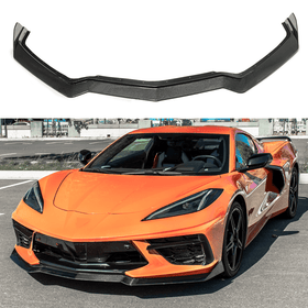 Fits 2020-Up Chevrolet Corvette C8 5VW Front Bumper Lip Splitter