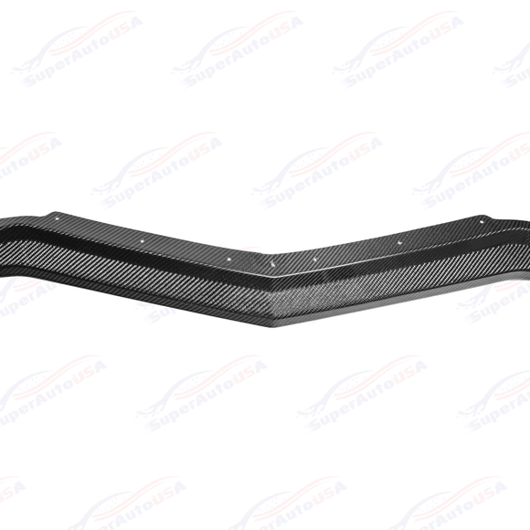Fits 2020-Up Chevrolet Corvette C8 Z51 Style Front Bumper Lip Splitter