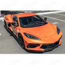 Fits 2020-Up Chevrolet Corvette C8 Z51 Style Front Bumper Lip Splitter-12