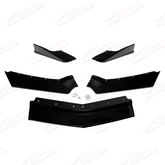 Fits 20-Up Corvette C8 Performance Extended Front Bumper Lip Splitter