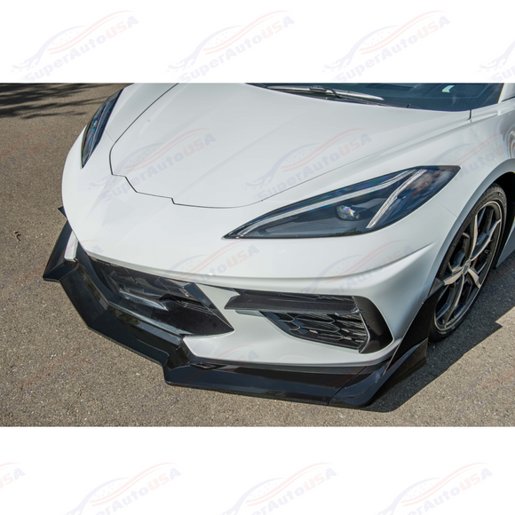 Se adapta al borde del parachoques delantero Corvette C8 EOS Performance Track Edition modelo 20 en adelante 