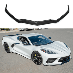 Fits 2020-Up Chevrolet Corvette C8 Z51 Style Front Bumper Lip Splitter