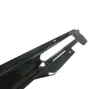 Side body skirt splitter under spoiler for BMW 330e xDrive 2019-2025 with bottom extension lip by SuperAutoUSA.
