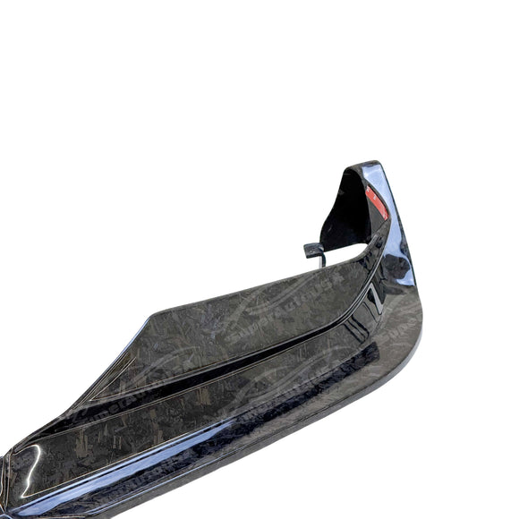 BMW G23 430i Convertible CSL Style forged front lip spoiler 2021-2025 by SuperAutoUSA.
