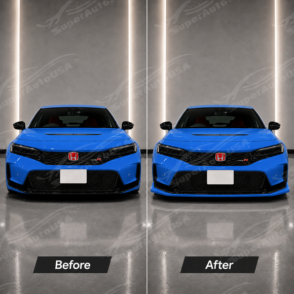 2023-2025 Honda Civic Type R FL5 - MU Style Front Lip - Paint Matched Two Tone