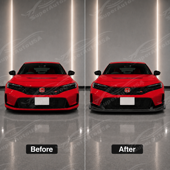 2023-2025 Honda Civic Type R FL5 - Carbon Fiber MU Style Front Lip